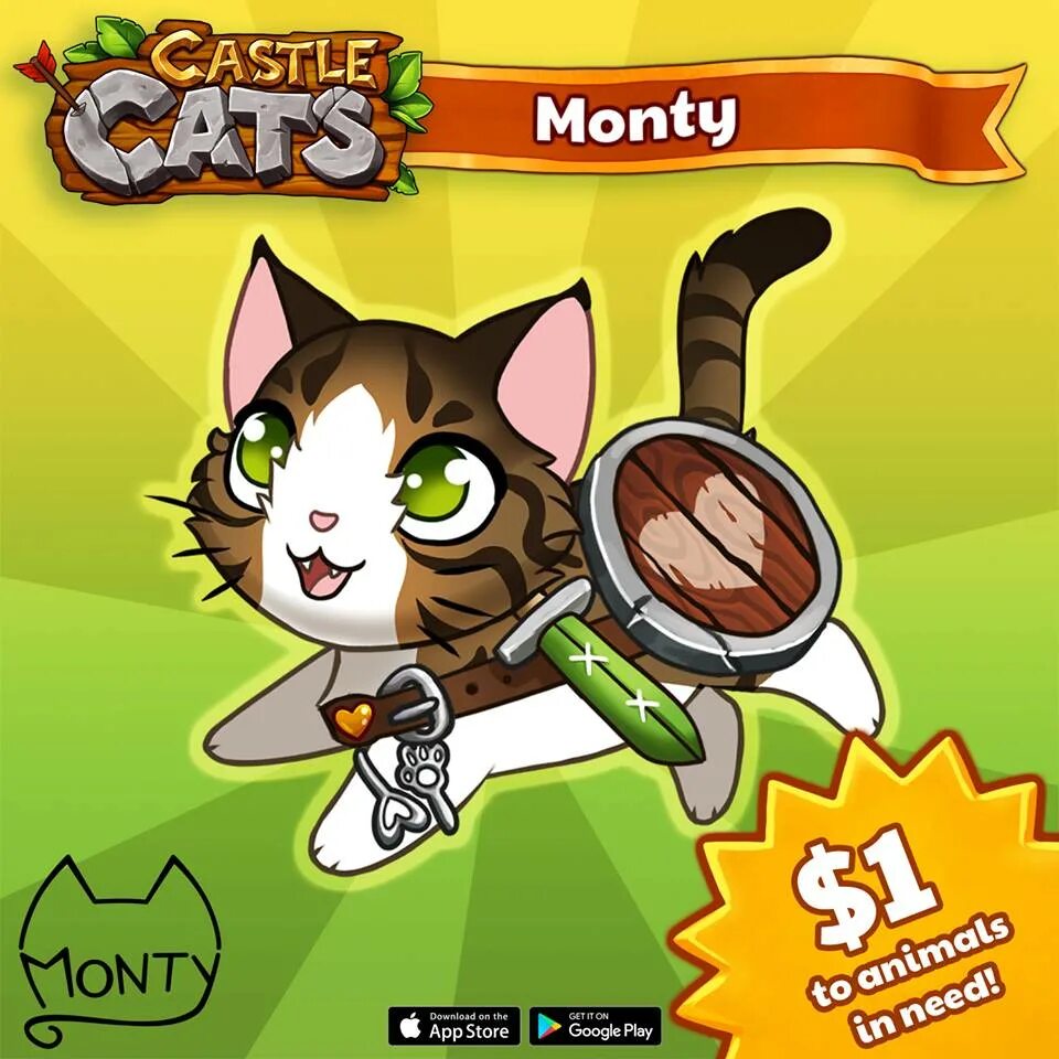 Кэт вики. Castle Cats Монти. Castle Cats Вики. Castle Cats Моти.