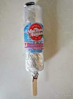 Чистая линия мороженое эскимо