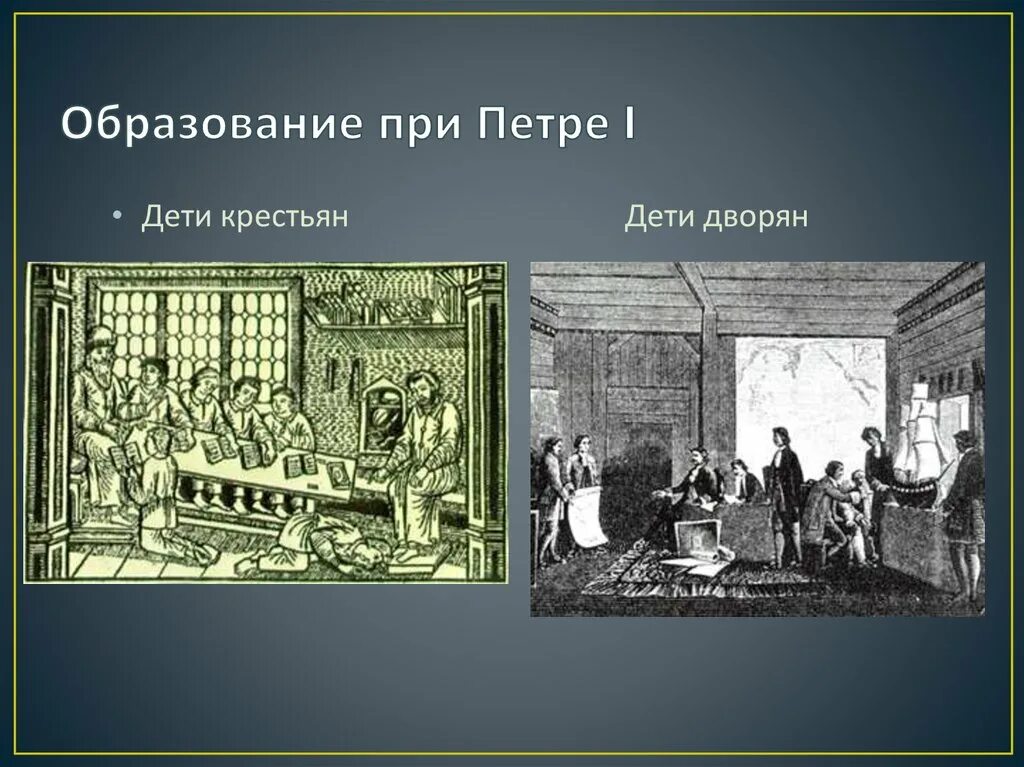 В каком веке открыли школу. Школы Петра 1. Первая школа Петра 1. Система образования в эпоху Петра 1. Школы при Петре 1.