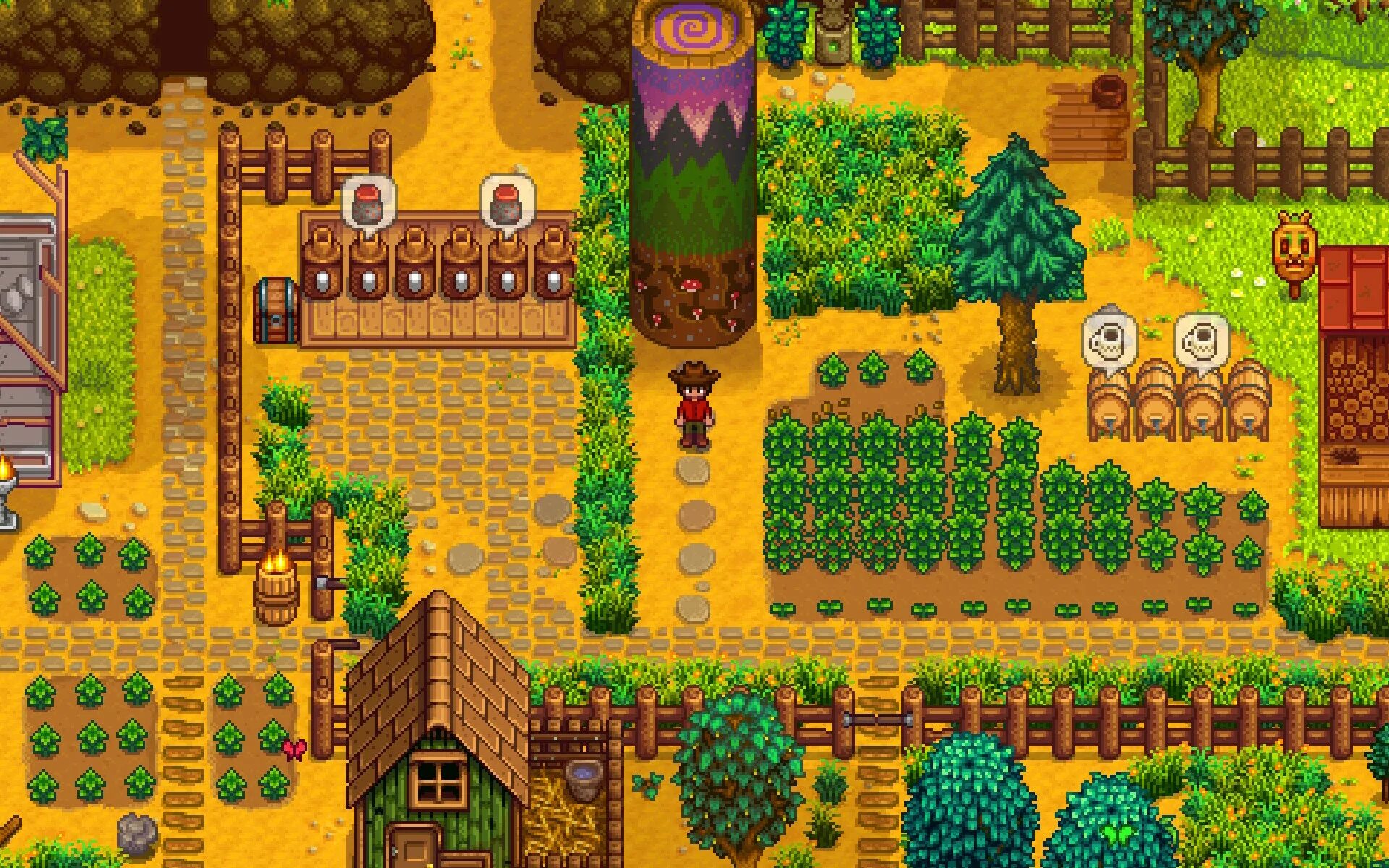 Игры похожие на стардью валлей. Stardew Valley игра. Стардев Валли. Stardew Valley Разработчик Барон.