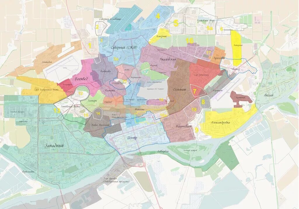 Ростов на дону по районам на карте города. Ростов на дону районы города на карте границы. Районы рядом с ростовом на дону. Ростов по районам. Районы рядом с ростовом на дону.