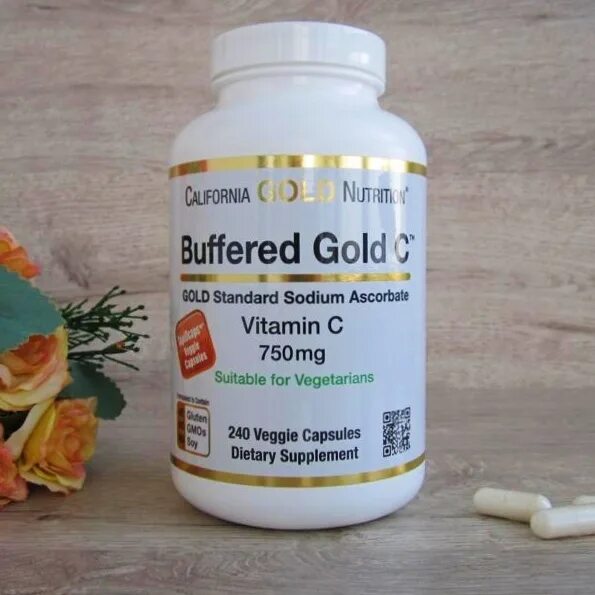 Buffered vitamin