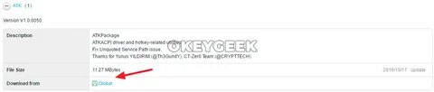 Atkacpi driver and hotkey related utilities