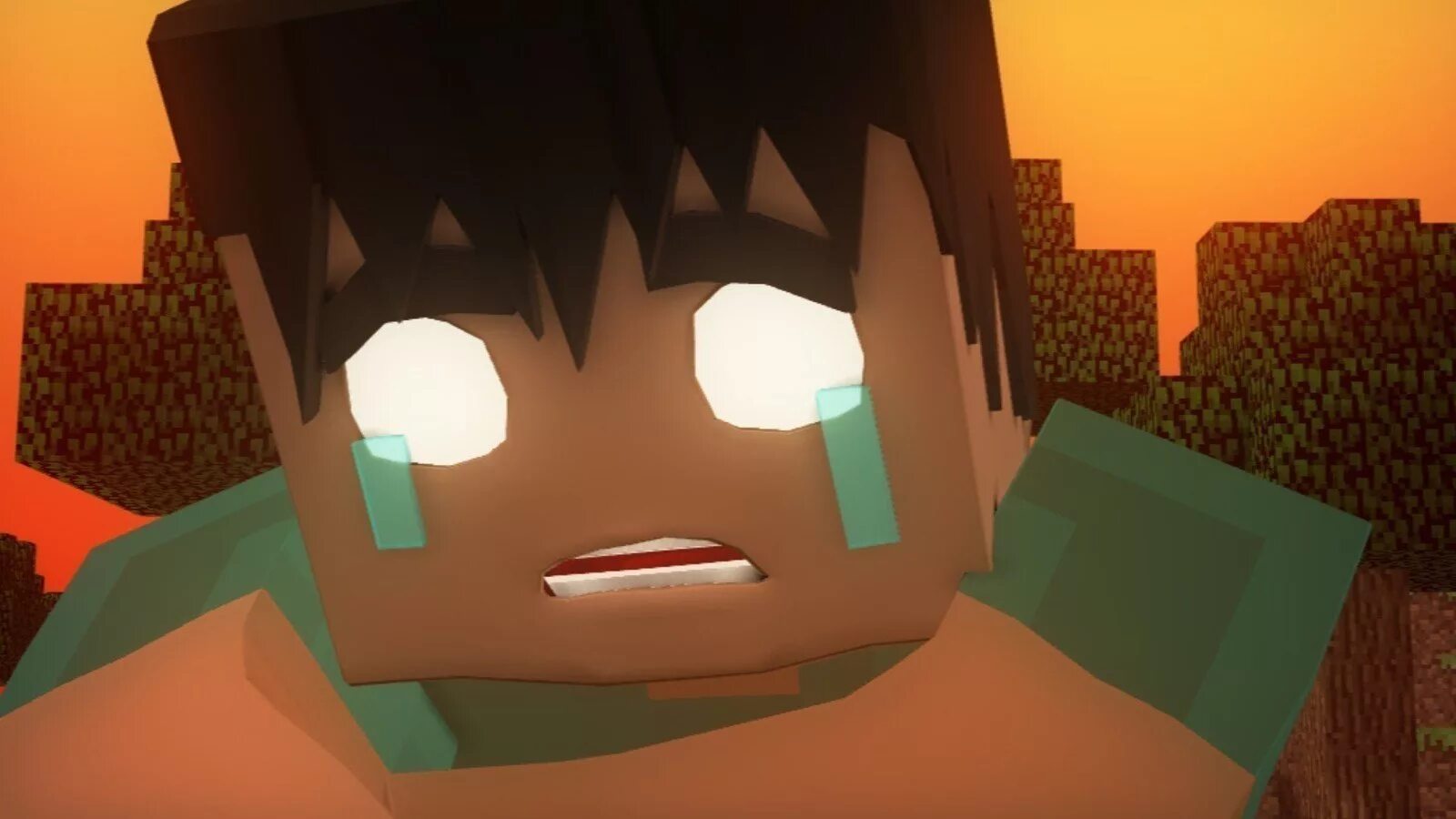 Minecraft crying