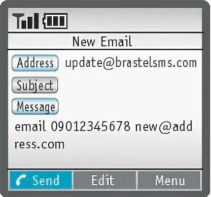 Addressed send