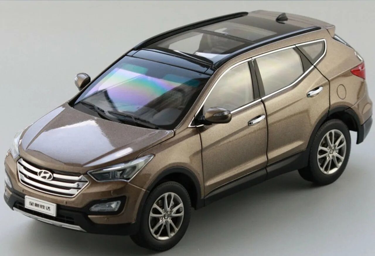 Купить санта фе в беларуси. Модель Hyundai Santa Fe 1 18. Модель 1:18 для Hyundai SANTAFE 2019. Игрушка Хюндай Санта ФЭ. Масштабная модель Hyundai Santa Fe Diecast.