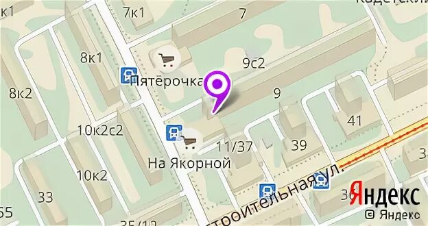 карта якорная улица