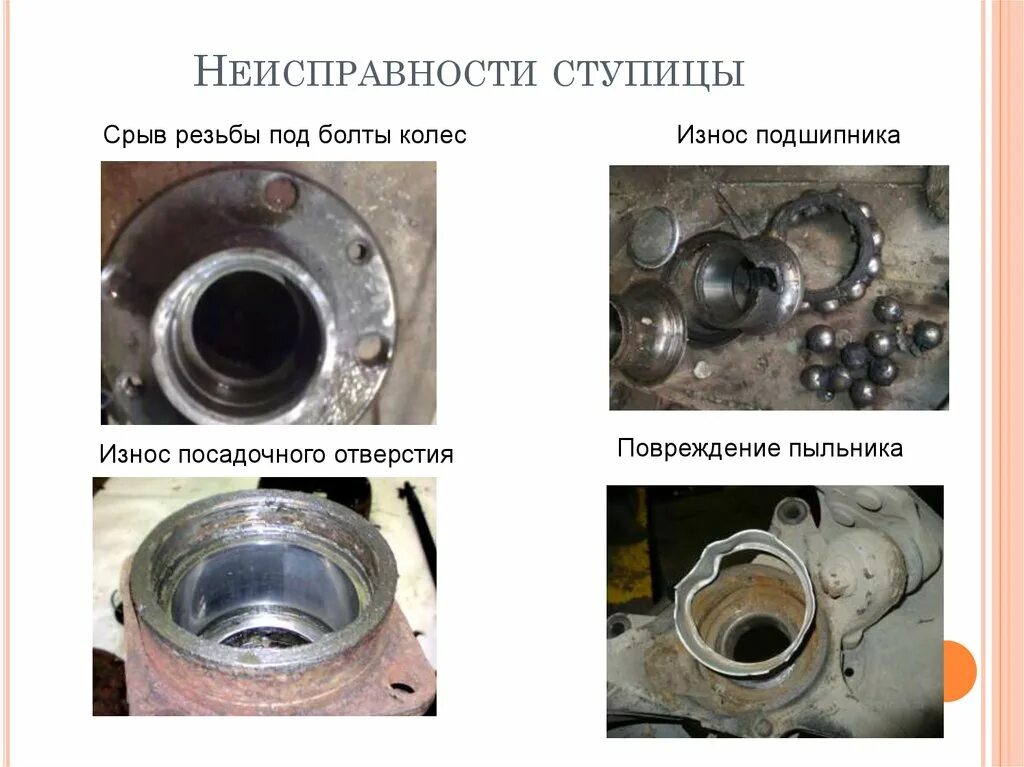 Как определить неисправности подшипников