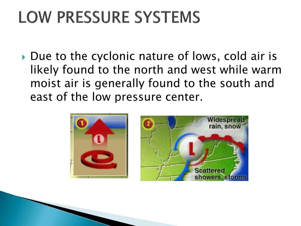 Low Pressure. Low Pressure Air weather Systems. Travelling Low Pressure System. Low cold