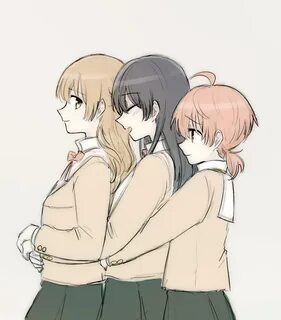 Sayaka looks at Touko [Bloom Into You] : r/wholesomeyuri