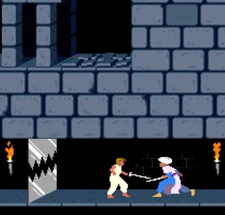 Игра принц старая игра. Принц Персии первая игра 1989. Принц Персии 1990. Prince of Persia 1989 геймплей. Prince of Persia игра 1990.