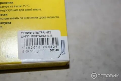 Срок годности суппозиториев