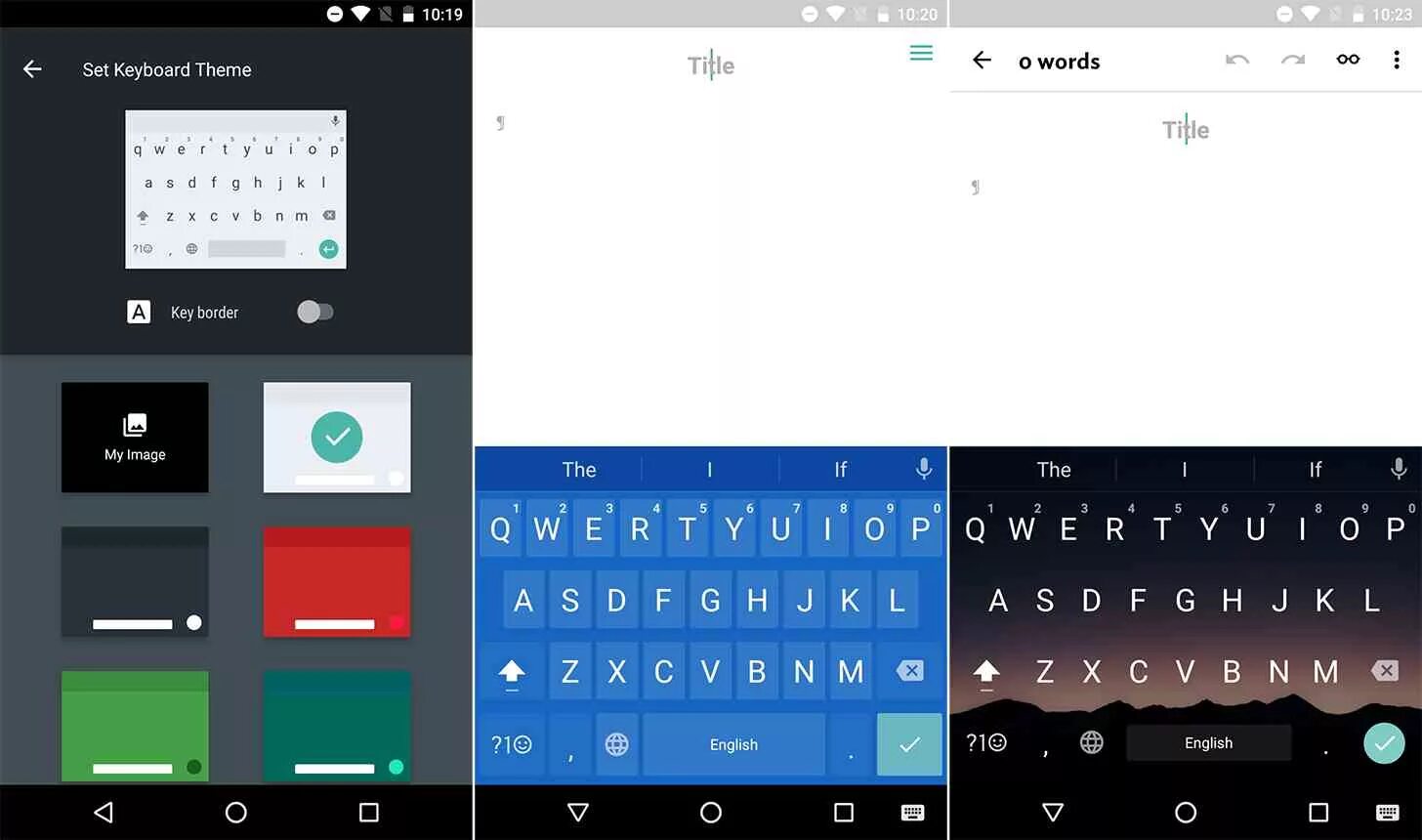 Google keyboard