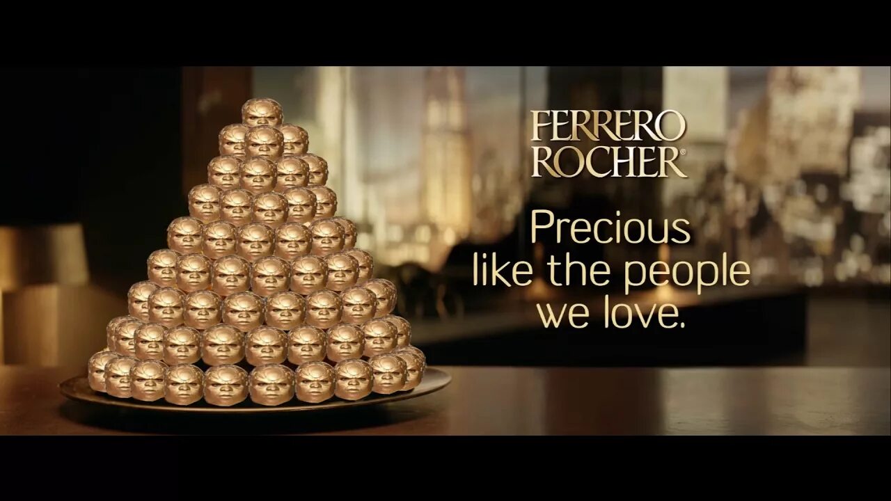 Реклама ферреро роше. Ferrero Rocher реклама. Реклама Ферреро Роше актриса. Баннер Ферреро Роше.