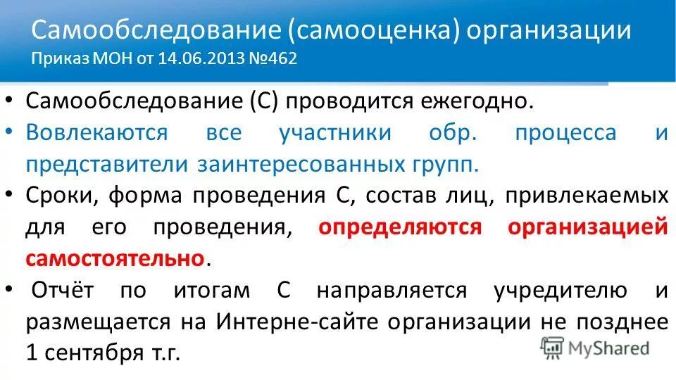 Самообследование проводится организацией. Самооценка компании. Самооценка организации. Периодичность самооценки организации. Участники обр процесса и субъекты обр процесса.