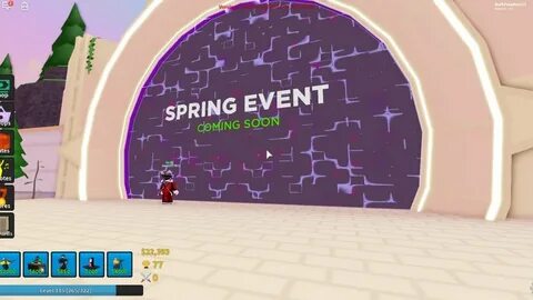 Easter event toilet tower