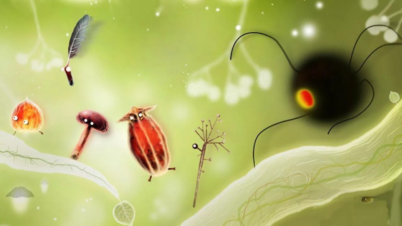 Ботаникула. Botanicula игра. ботаникула паук. ботаникула 2. ботаникула главные герои.