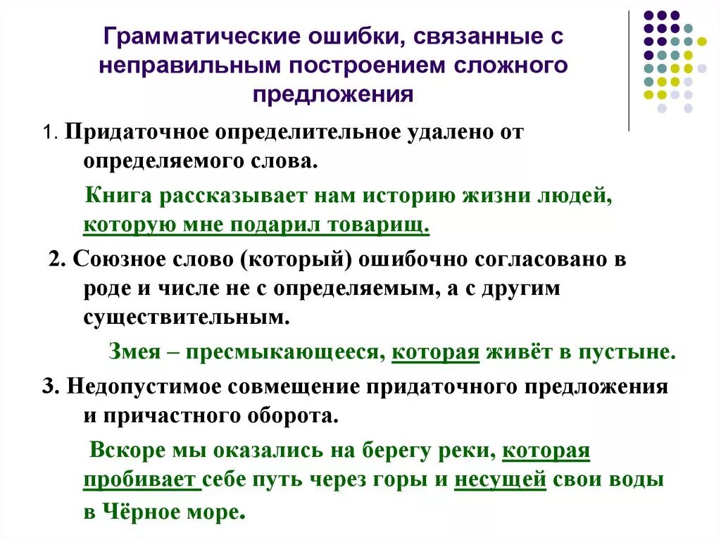 Ошибка в построении сложного сложноподчиненного предложения. Ошибка в сложном предложении. Ошибки в сложных предложениях примеры. Грамматические ошибки примеры. Ошибка в построении сложного предложения.