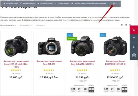 Рейтинг фотоаппаратов