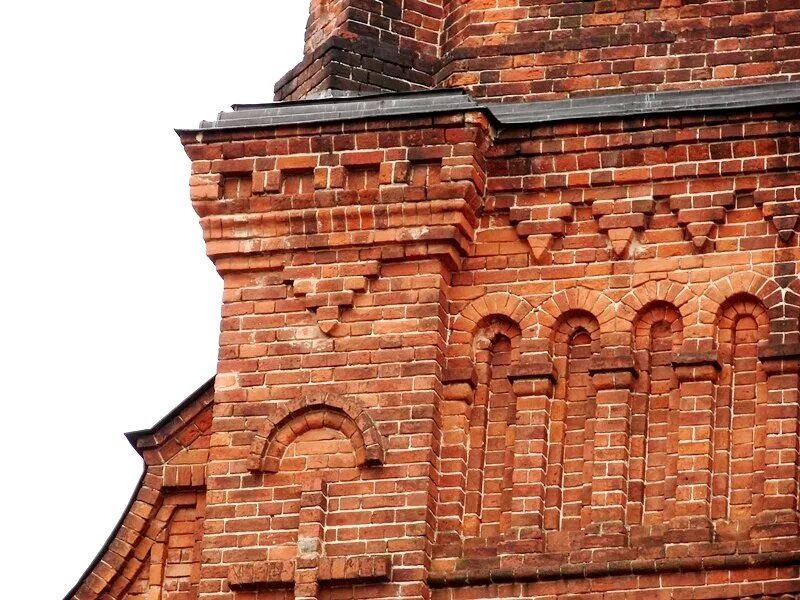Церковь из красного кирпича. Церковь из красного кирпича
