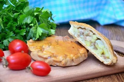 Пирожки с куриным филе