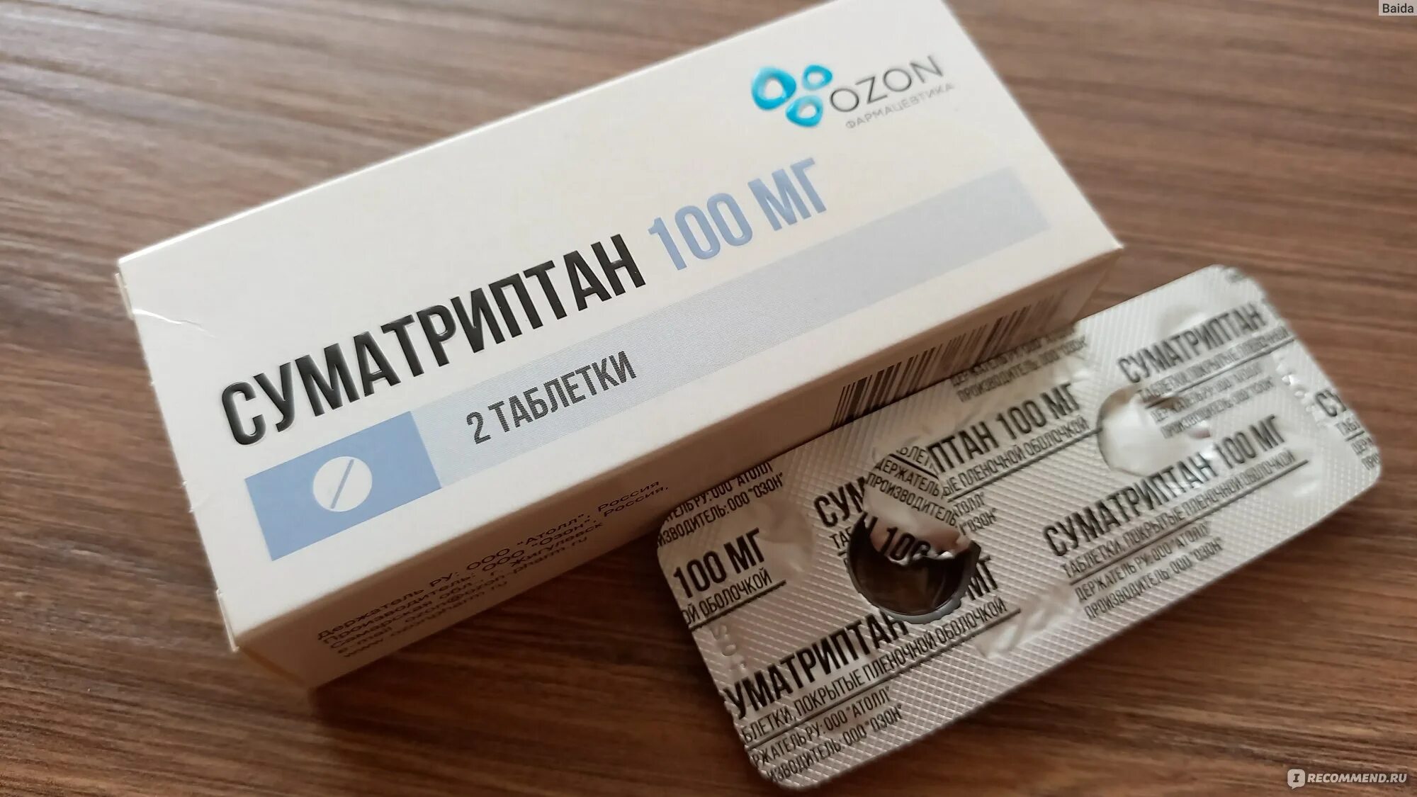 Триптан инструкция