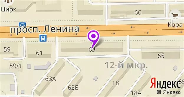 Ленина 11 на карте