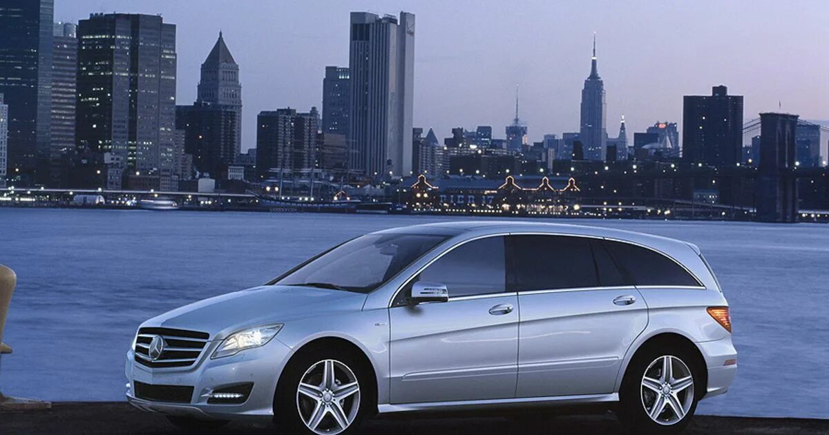 Коврики текстильные в салон Mercedes-Benz R-Class (минивэн / W251) 2010 - 2013 -