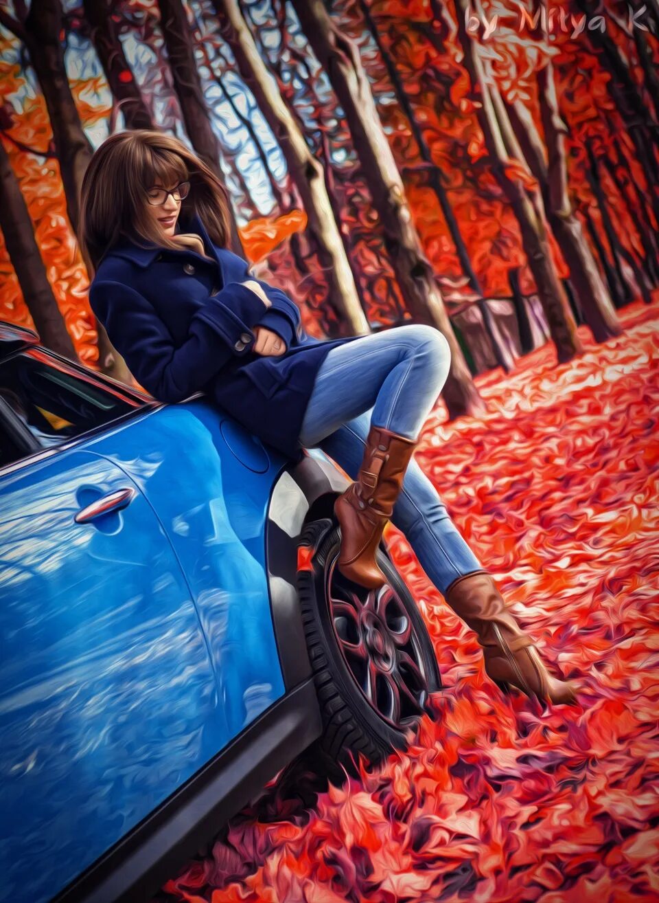Осенние фотки))+опрос) - BMW 1 series (F20), 1,6 л, 2013 года фотография DRIVE2
