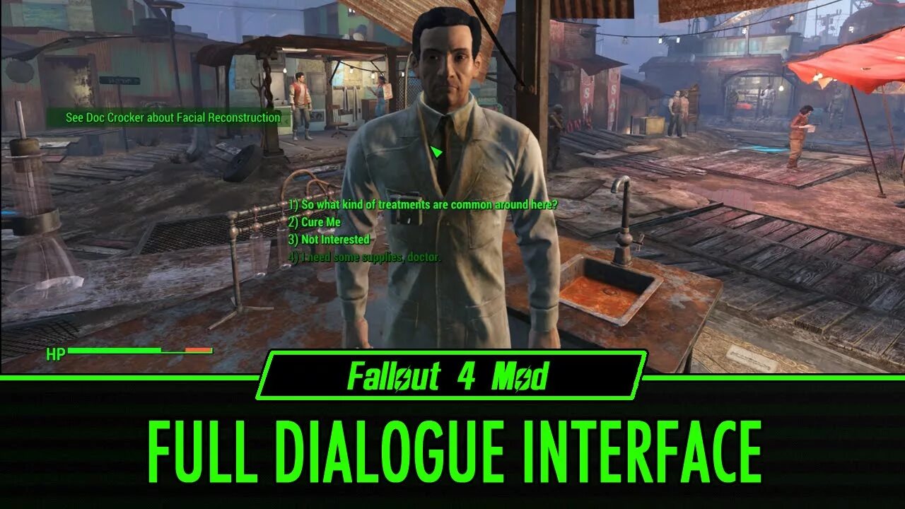 Fallout диалоги. Фоллаут 4 мод фулл диалог Интерфейс. Fallout Интерфейс. Окно диалога фоллаут 4. Dialogue mod