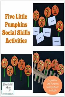 Five little pumpkins