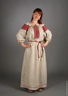 Русский народный костюм женский рубаха