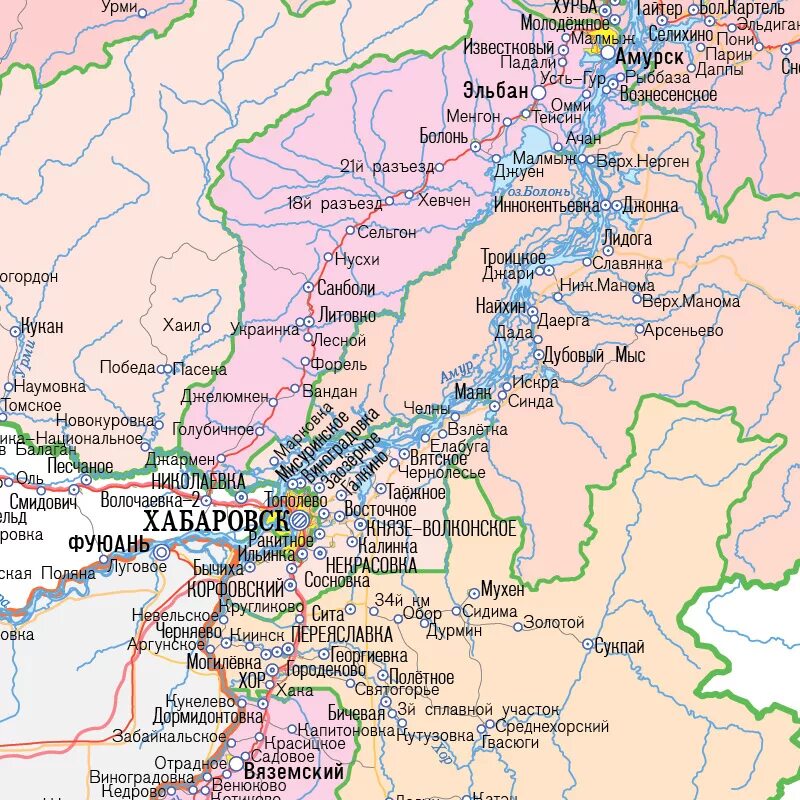 Карта дорог хабаровского. Амурск на карте Хабаровского края. Населенные пункты Хабаровского края на карте России. Автомобильная карта Хабаровского края с городами и поселками. Хабаровский край карта подробная на карте России.