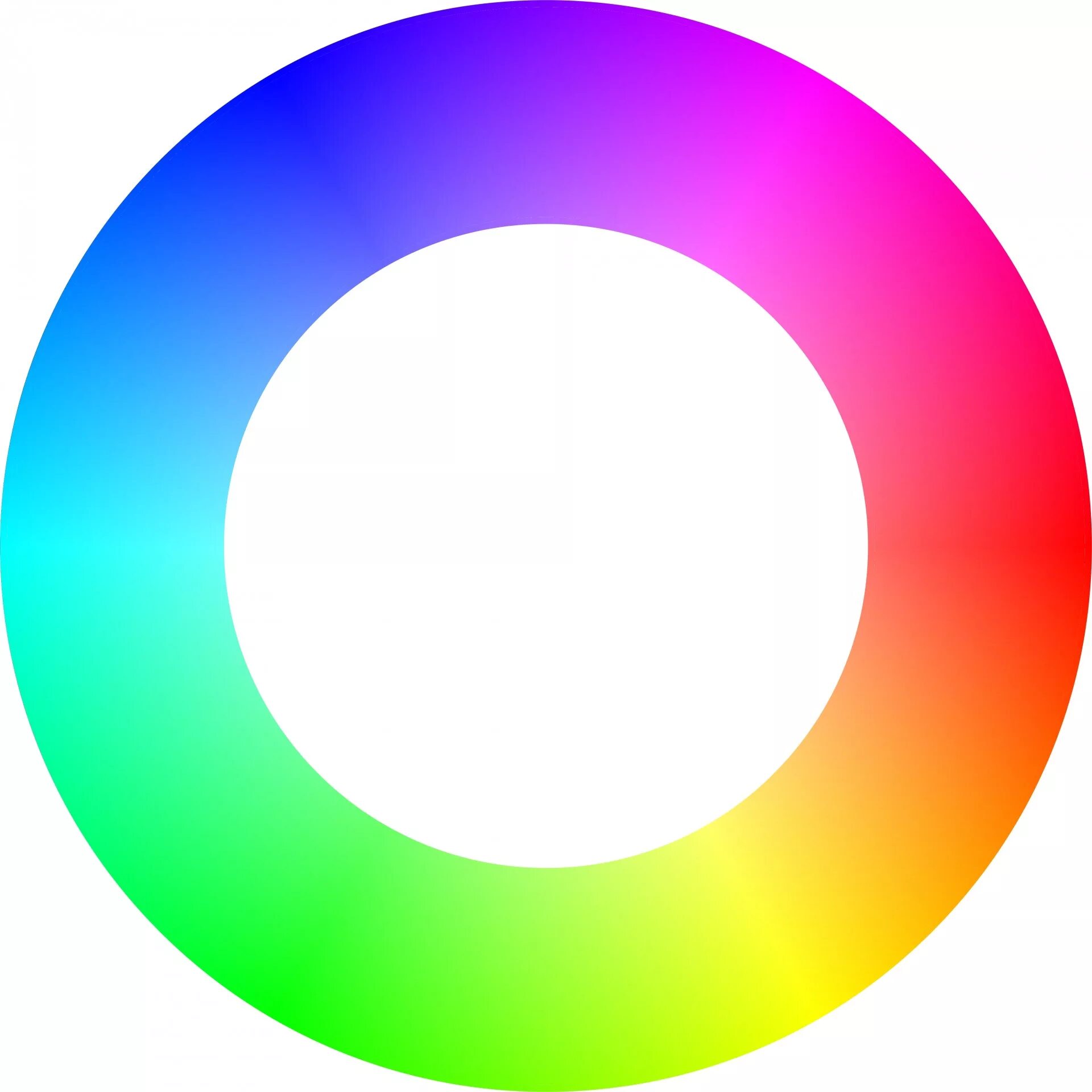 Разноцветные круги. Цветной круг. Радужный круг. Разноцветные круги на прозрачном фоне.