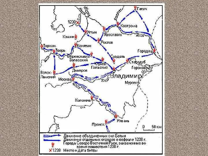 Где находится река сить. Движение татаро монгольских войск на карте. Битва под Коломной 1238 карта. Битва у Коломны 1238. Битва под Коломной 1238 схема.