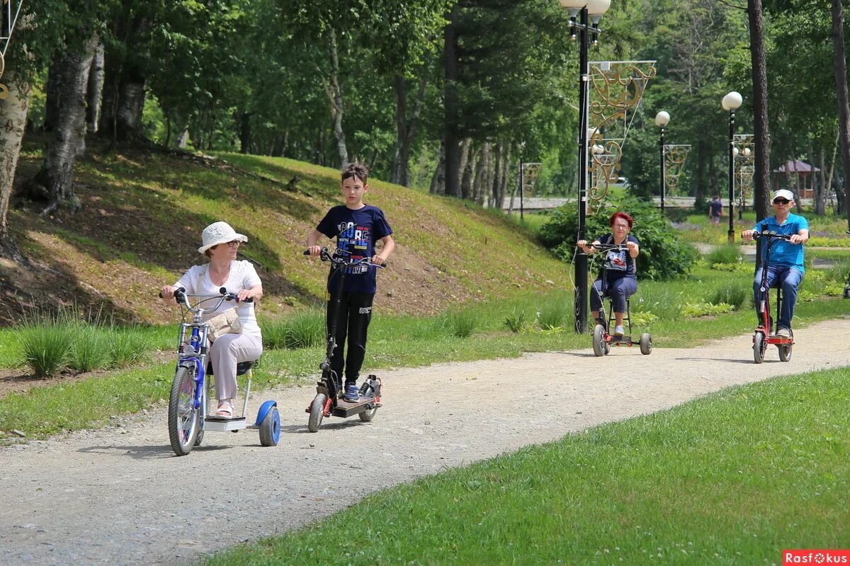 Репортаж парка