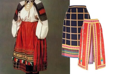 Юбка русской женщины