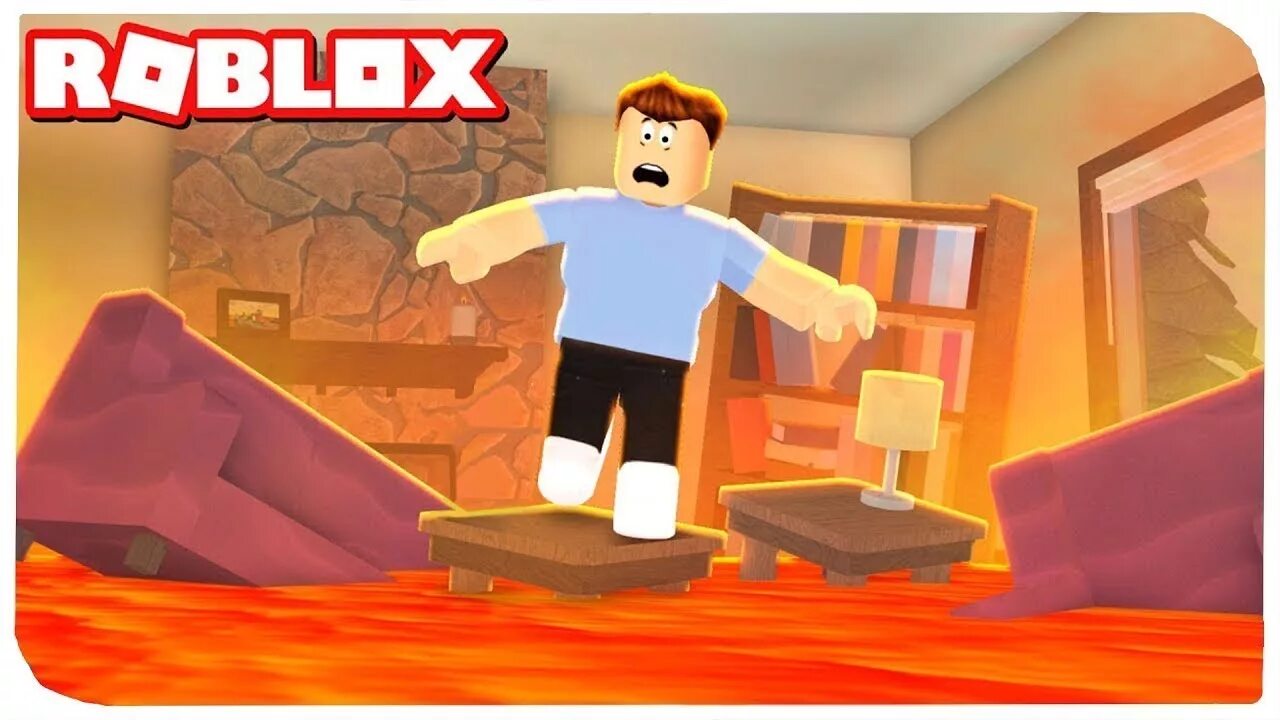 Лавой roblox