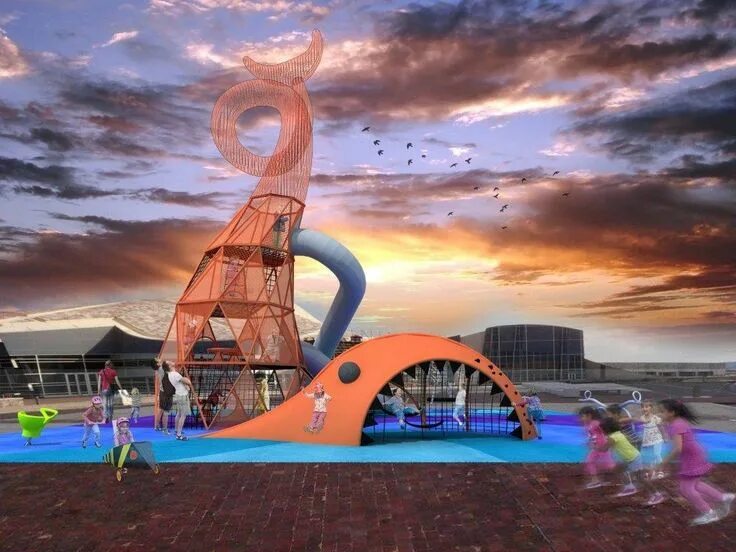 Детский проект самый самый unique honeycomb luxury outdoor playhouse Playground design, Luxury playhouses,
