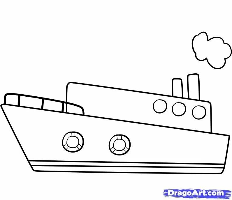Кораблик раскраска для детей. Рисование пароход. Детские рисунки кораблей. Корабль рисунок для детей.