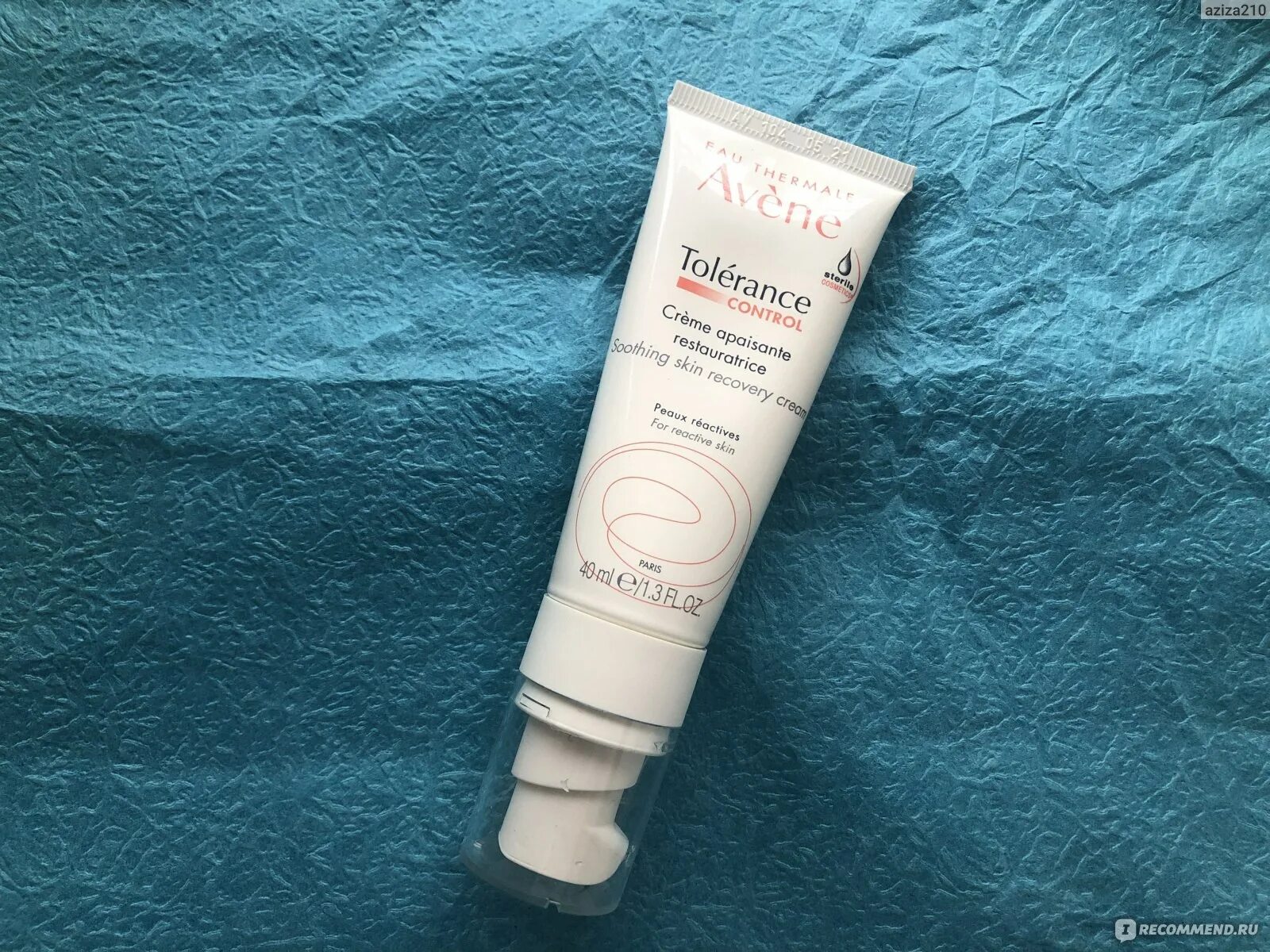 Avene tolerance Control крем восстанавливающий успокаивающий. Avene tolerance control