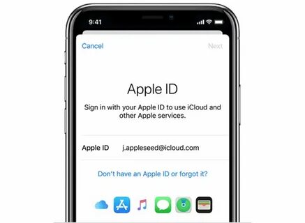 Апле айфон id
