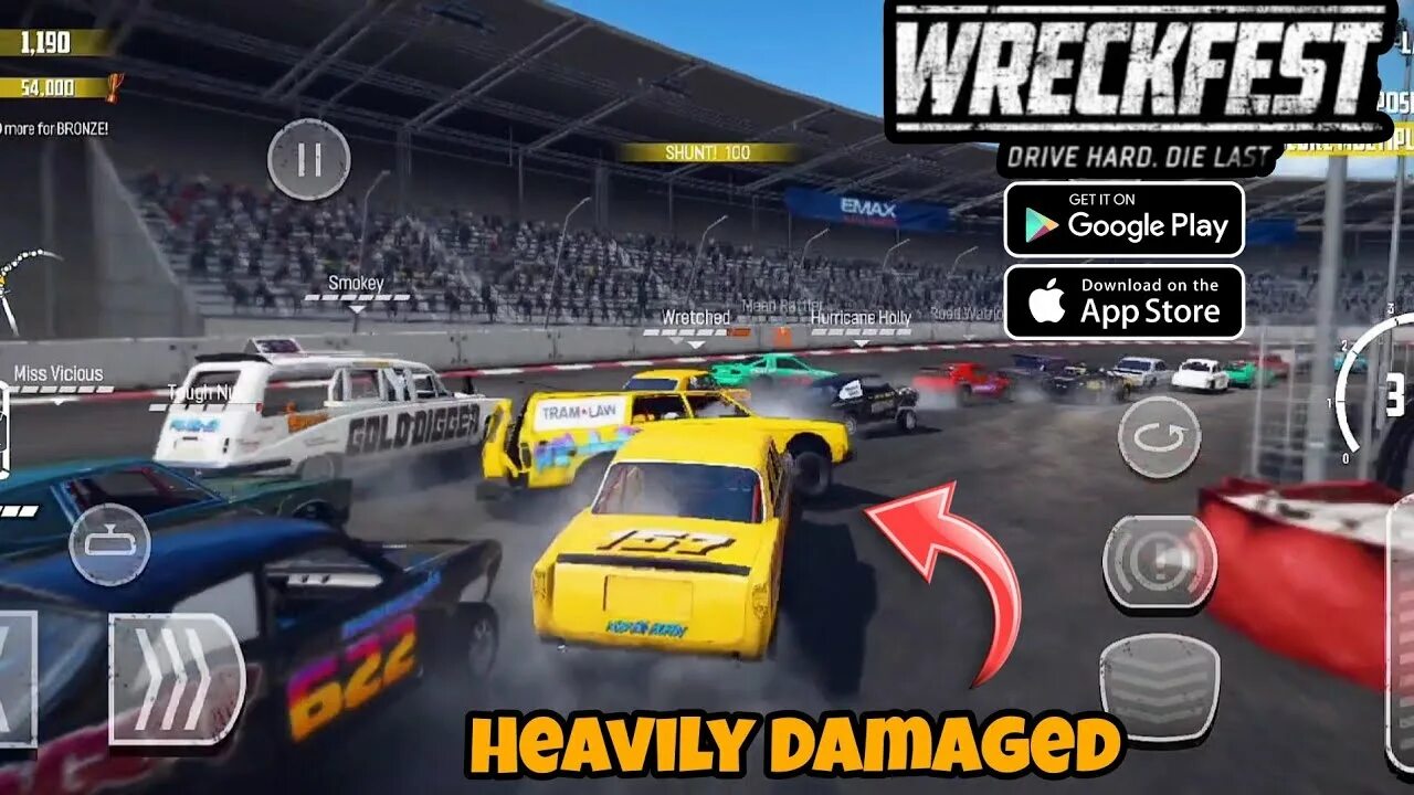 Wreckfest mobile на андроид мод. Wreckfest mobile встроенный кэш. wreckfest mobile обложка. wreckfest android. врекфест на андроид.