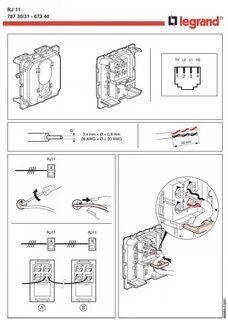 Подключение интернет legrand