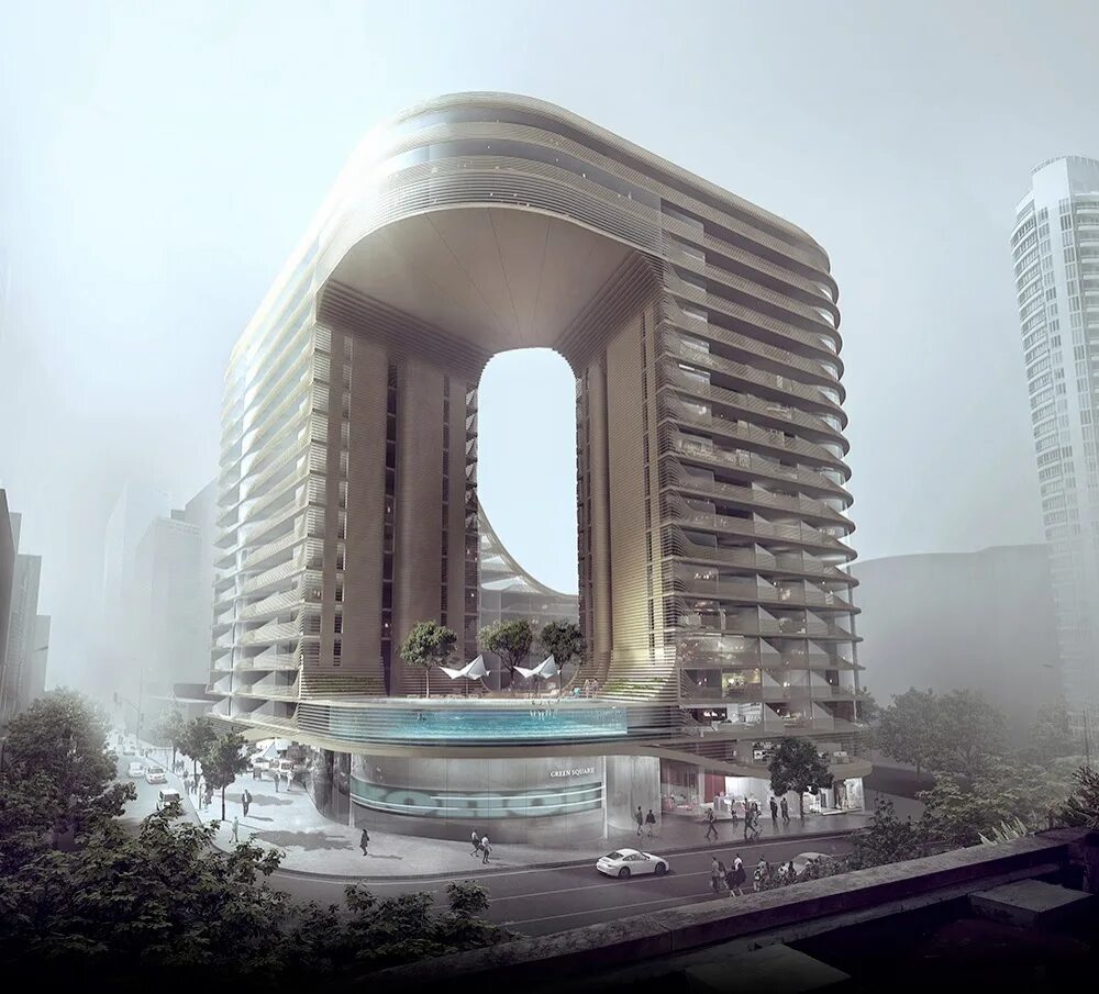 концепт офисного здания. антарктида небоскреб evolo. футуристическая архитектура будущего концепт арт. фантастические здания. концепт здания.