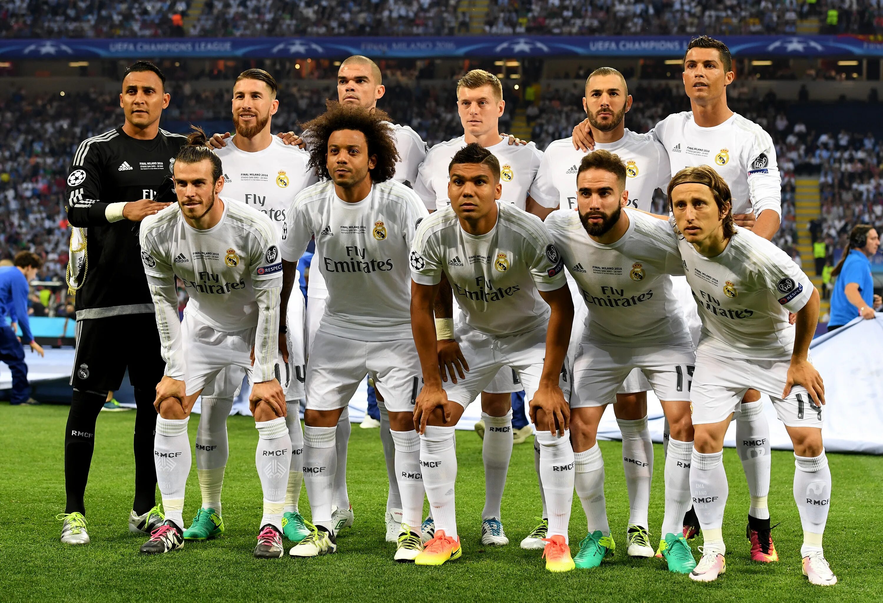 Команда Реал Мадрид 2016. Команда Реал Мадрид 2015. Фото команды Реал Мадрид 2016. Состав Реал Мадрида 2016 года. Лучшие 2015 2016 года