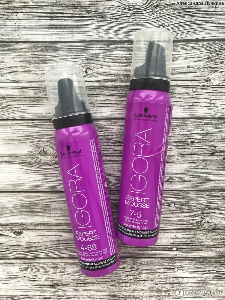 Тонирующий мусс schwarzkopf igora. Тонирующий мусс schwarzkopf igora