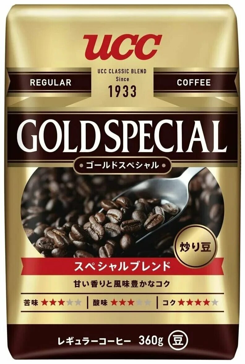 Gold special. Gold Special UCC 360гр. Кофе в зернах Голд Спешиал. Кофе UCC Gold Special mild Blend 330 gr. Кофе UCC Gold в зернах.