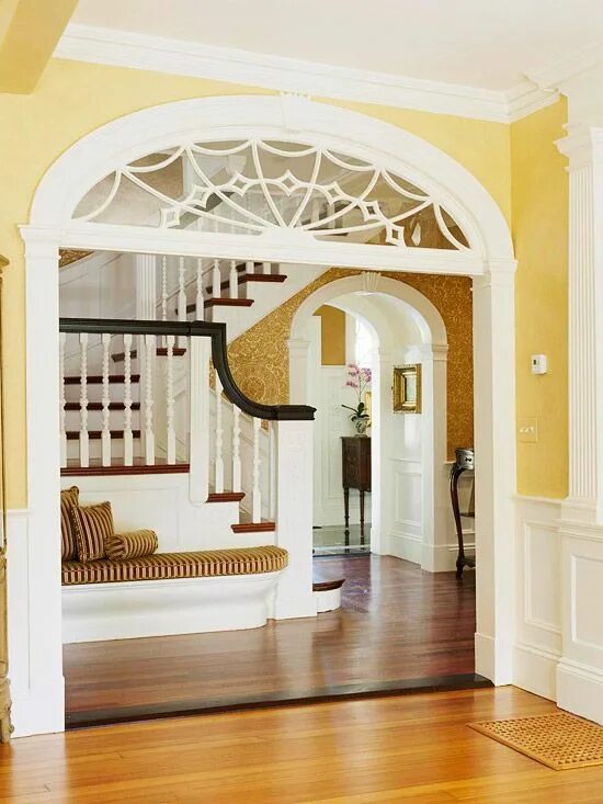 Portfolio Archways in homes, House arch design, Interior columns