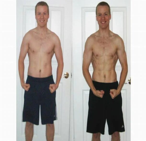 Как накачаться за 3 месяца. Пресс 6 кубиков. Накачался в 14 лет. Результат тренировок за год. Преображение эктоморфа.